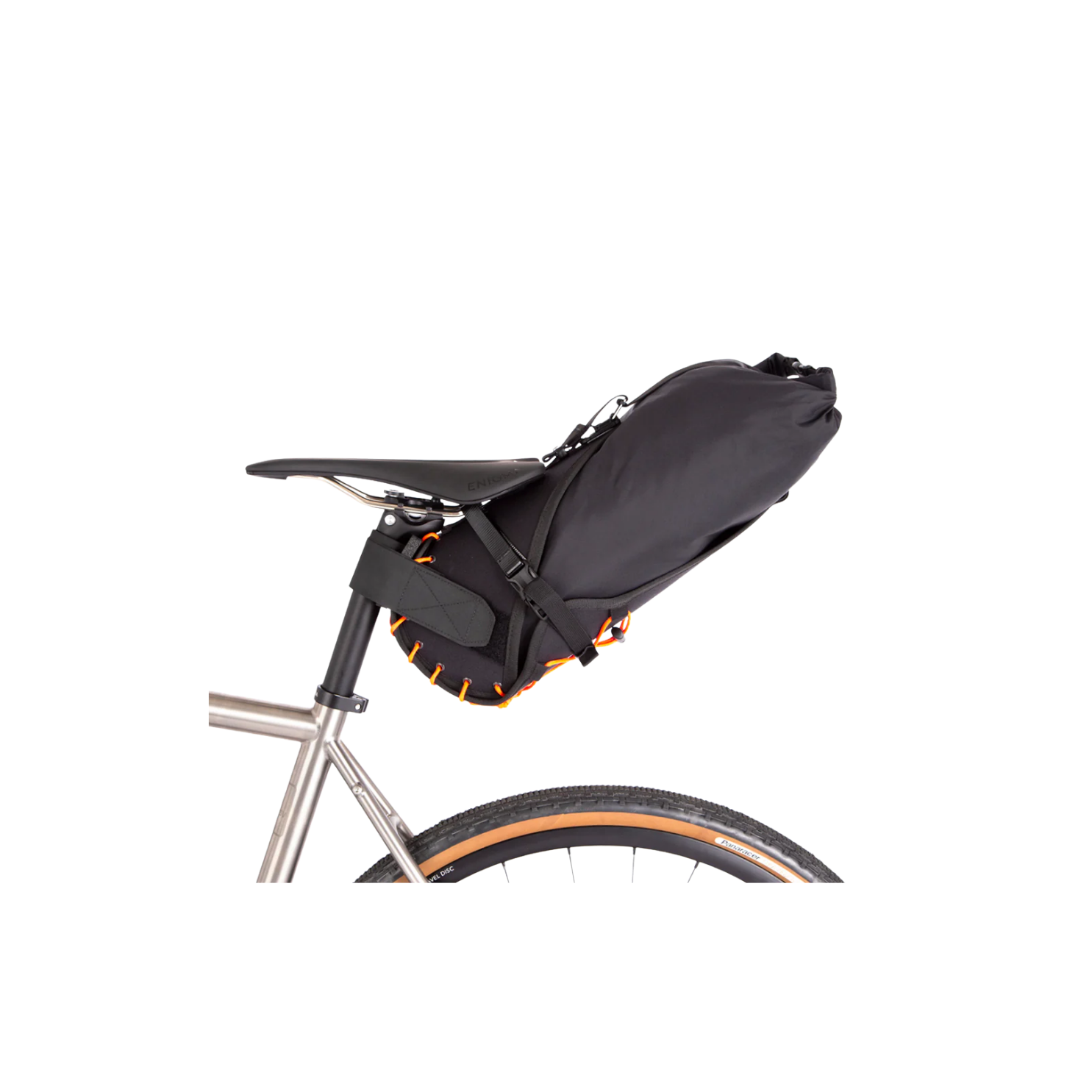 Restrap Saddle Bag (8L) - Black/Orange