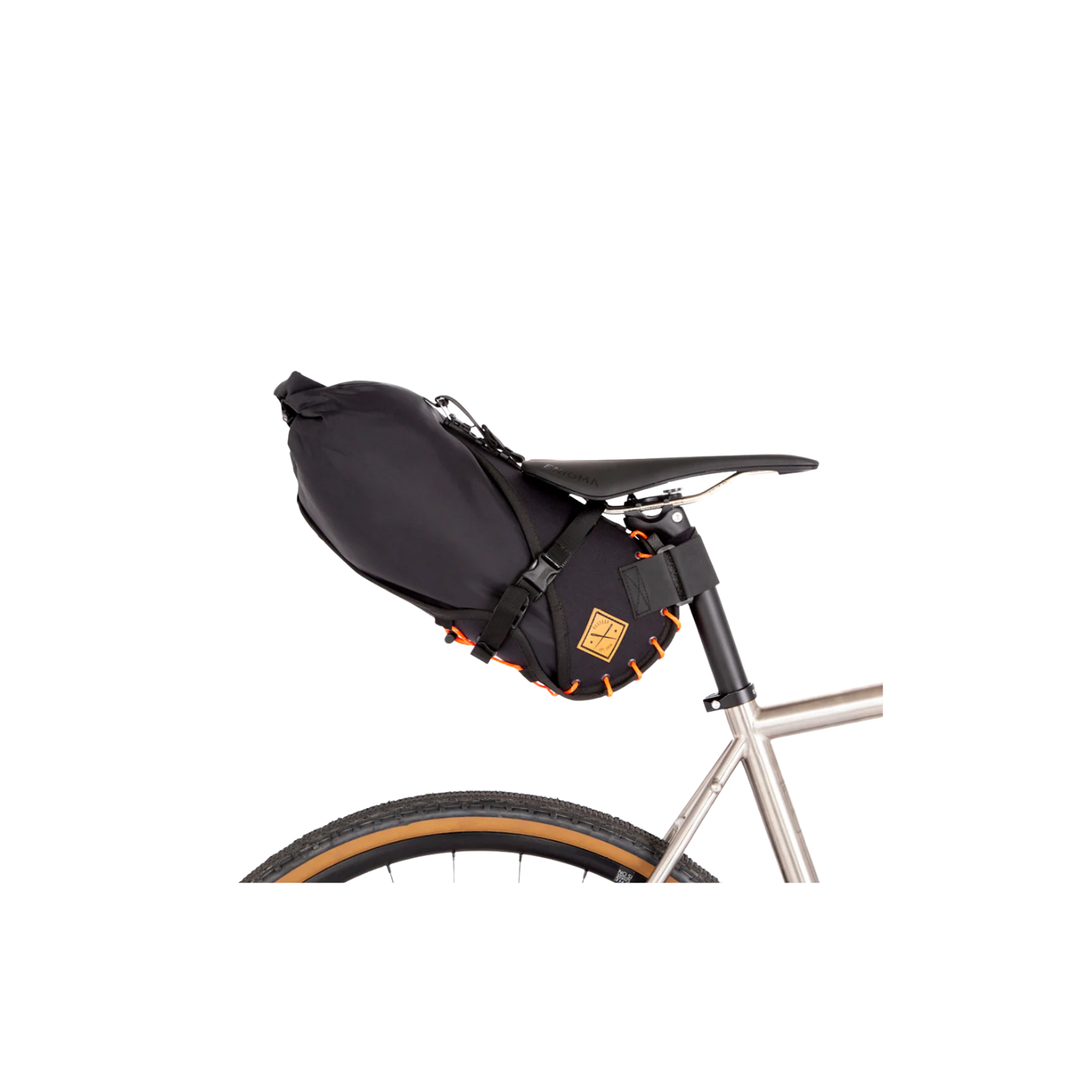 Restrap Saddle Bag (8L) - Black/Orange