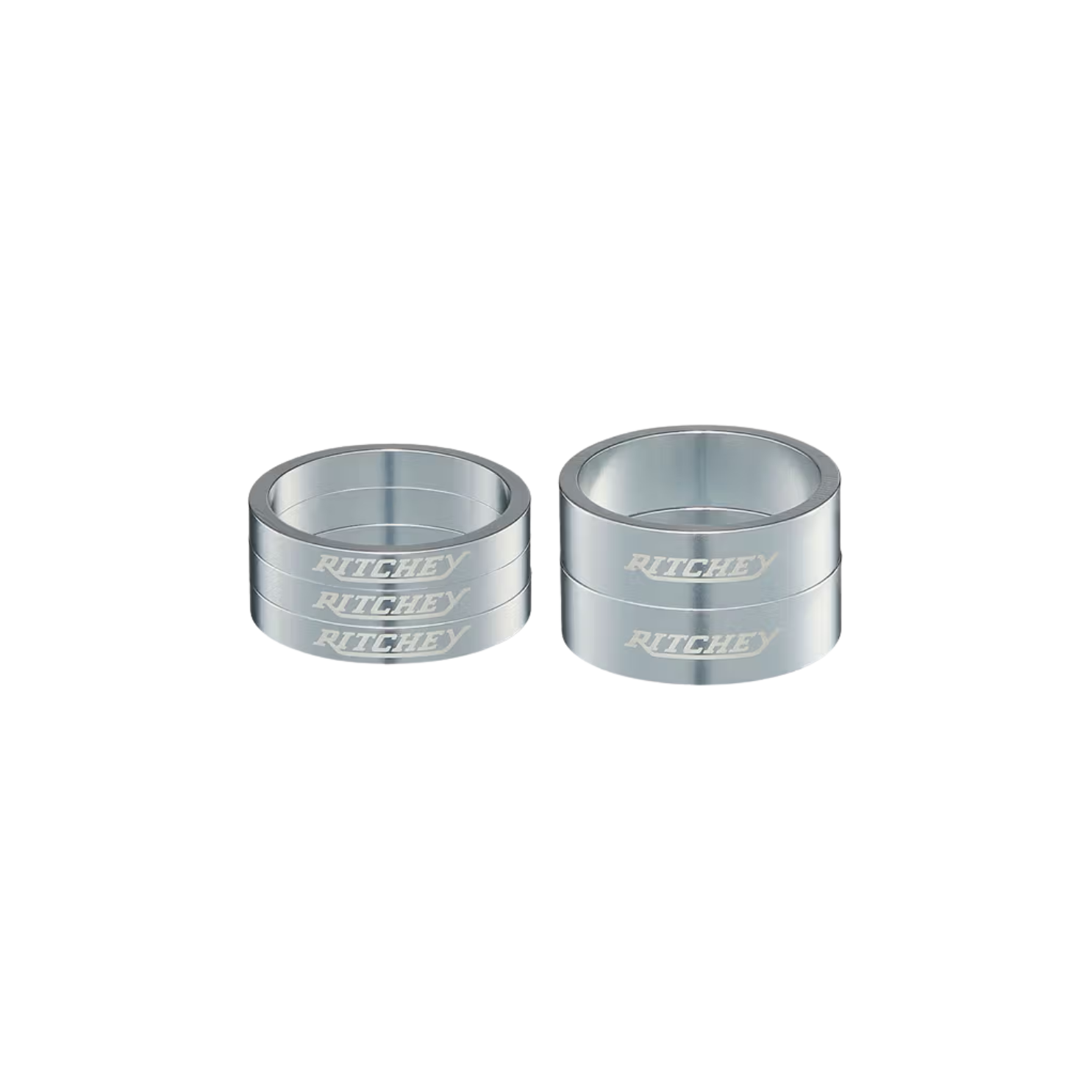 Ritchey Classic Headset Spacer Kit - High Polish Silver