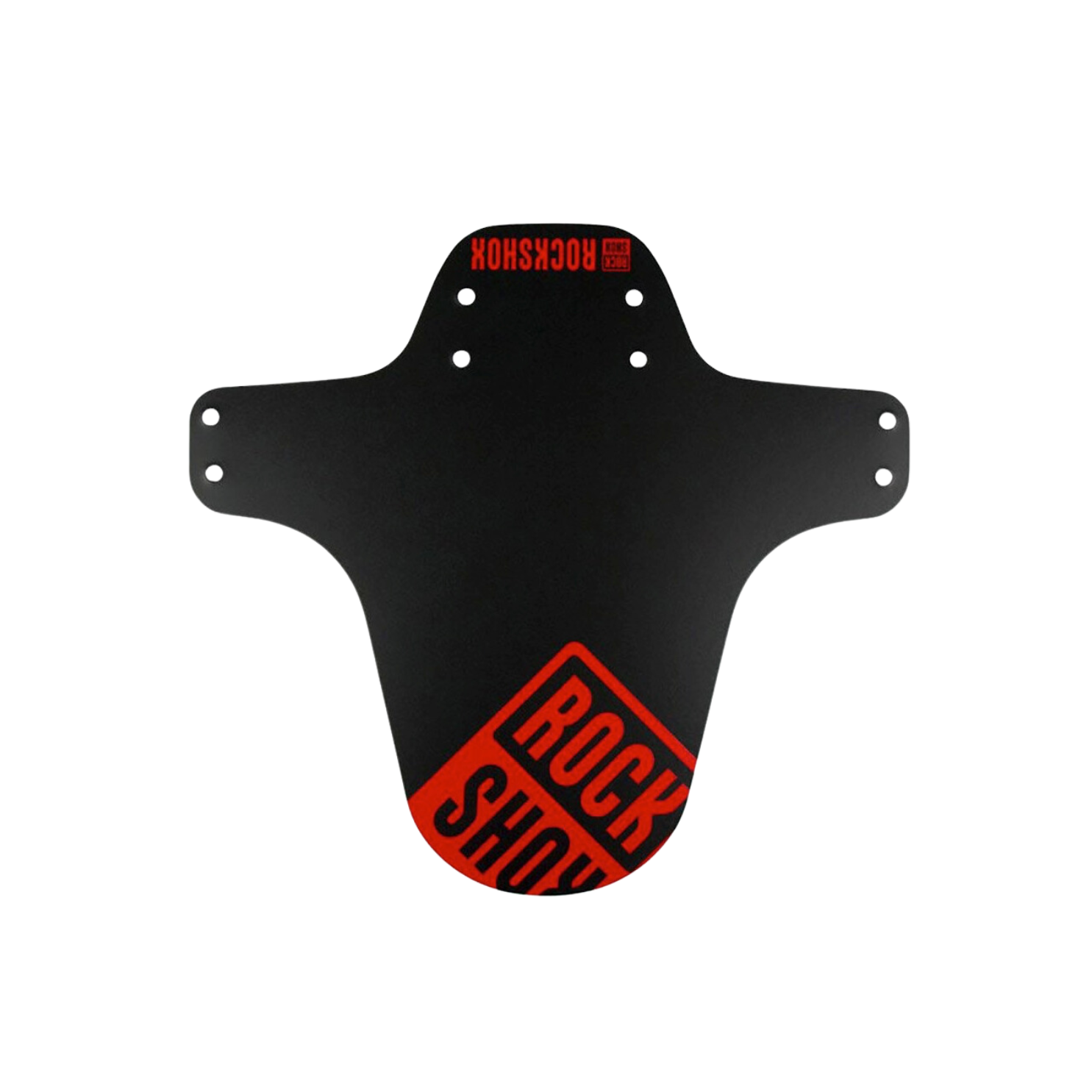 RockShox MTB Fork Fender - Black/Red