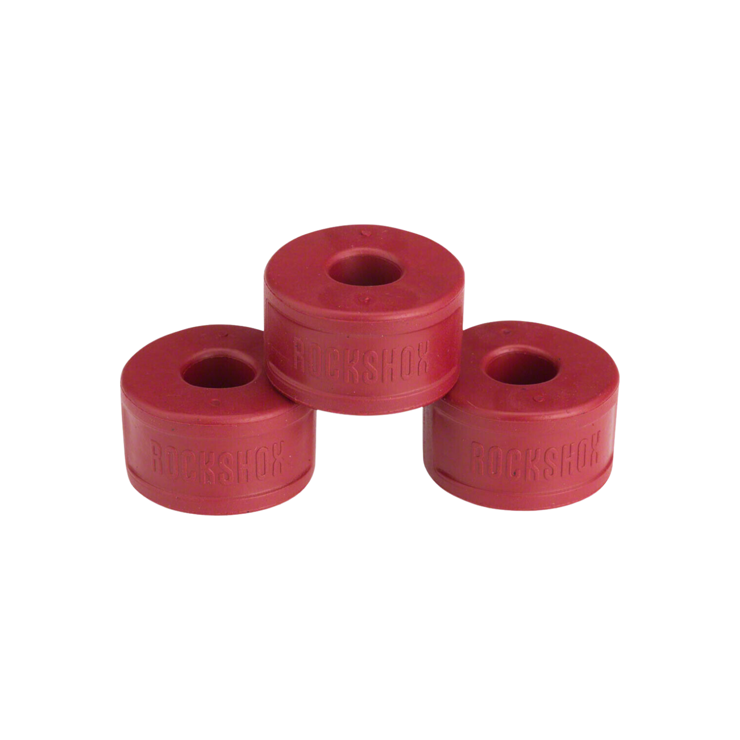 Rockshox Bottomless Tokens 35mm 红色双位置数量 10 
