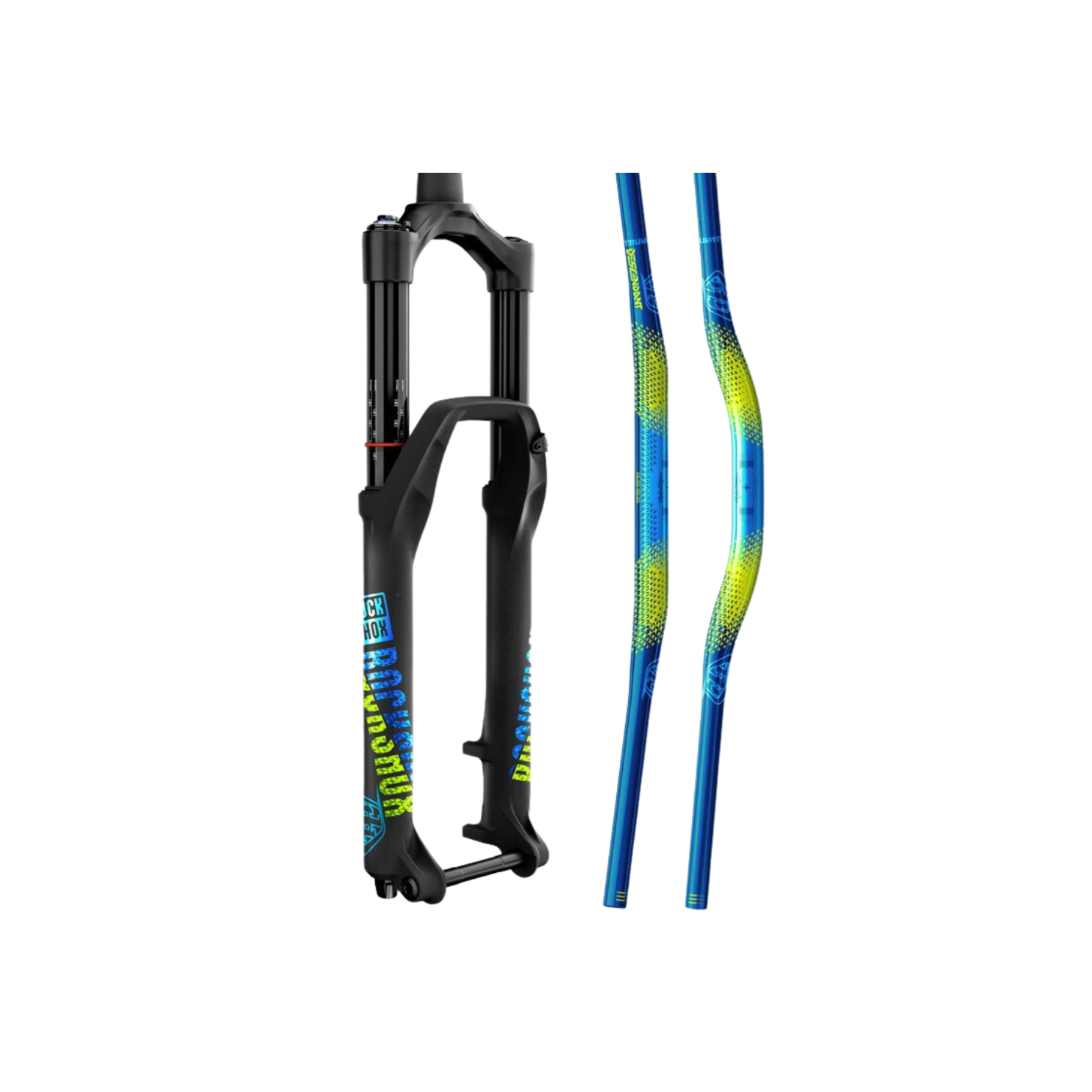 RockShox Decal Kit TLD 35mm - MY18 Pike/Lyrik/Yari/Domain/Revelation