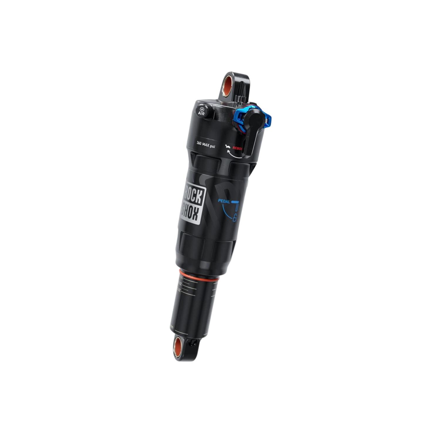Rockshox Deluxe Ult RCT 165X37.5 LinReb/LowComp，380lb 锁定，Trun S 