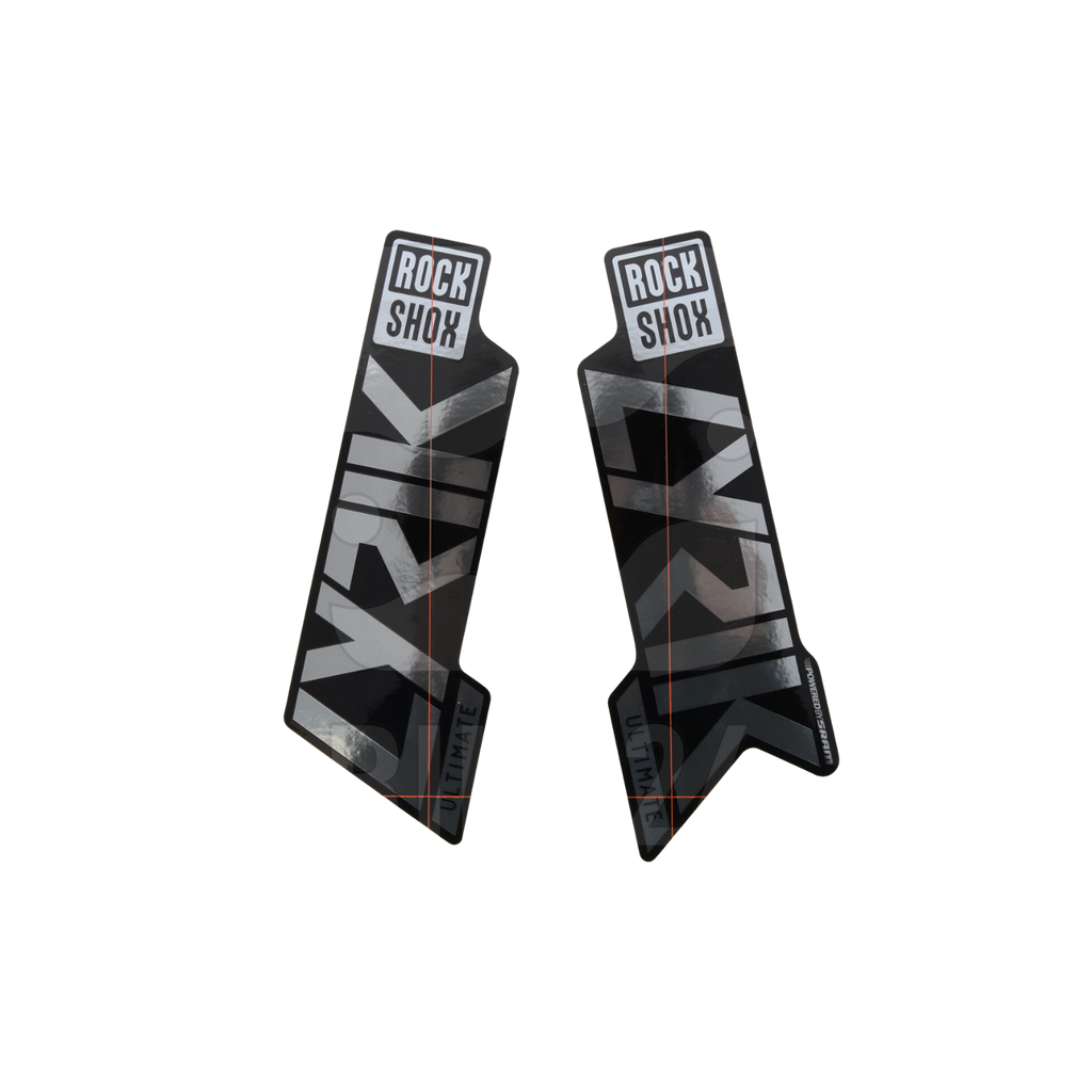 Rockshox Fork Decal Kit - Lyrik Ultimate 27/29 Polar Foil for Gloss R