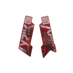 Rockshox Fork Decal Kit - Lyrik Ultimate 27/29 Polar Foil for Gloss R