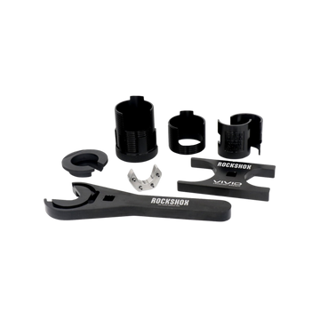 Rockshox Rear Shock Toolset for Vivid Service (Includes Countermeasure Tools Clip 4636 Crowfoot Body Protector Vivid C)