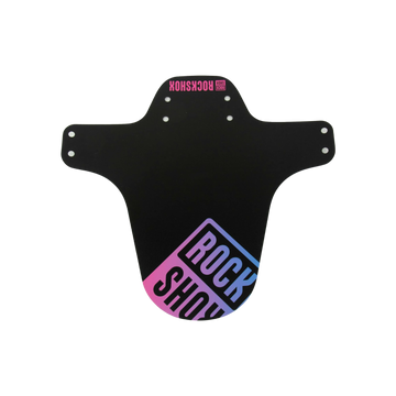 Rockshox RockShox MTB Fender Black with Pink/Blue Fade Print
