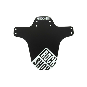 Rockshox RockShox MTB Fender Black with White Distressed Logo Print