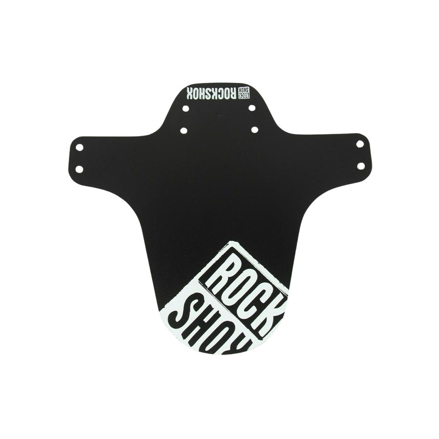 Rockshox RockShox MTB Fender Black with White Distressed Logo Print