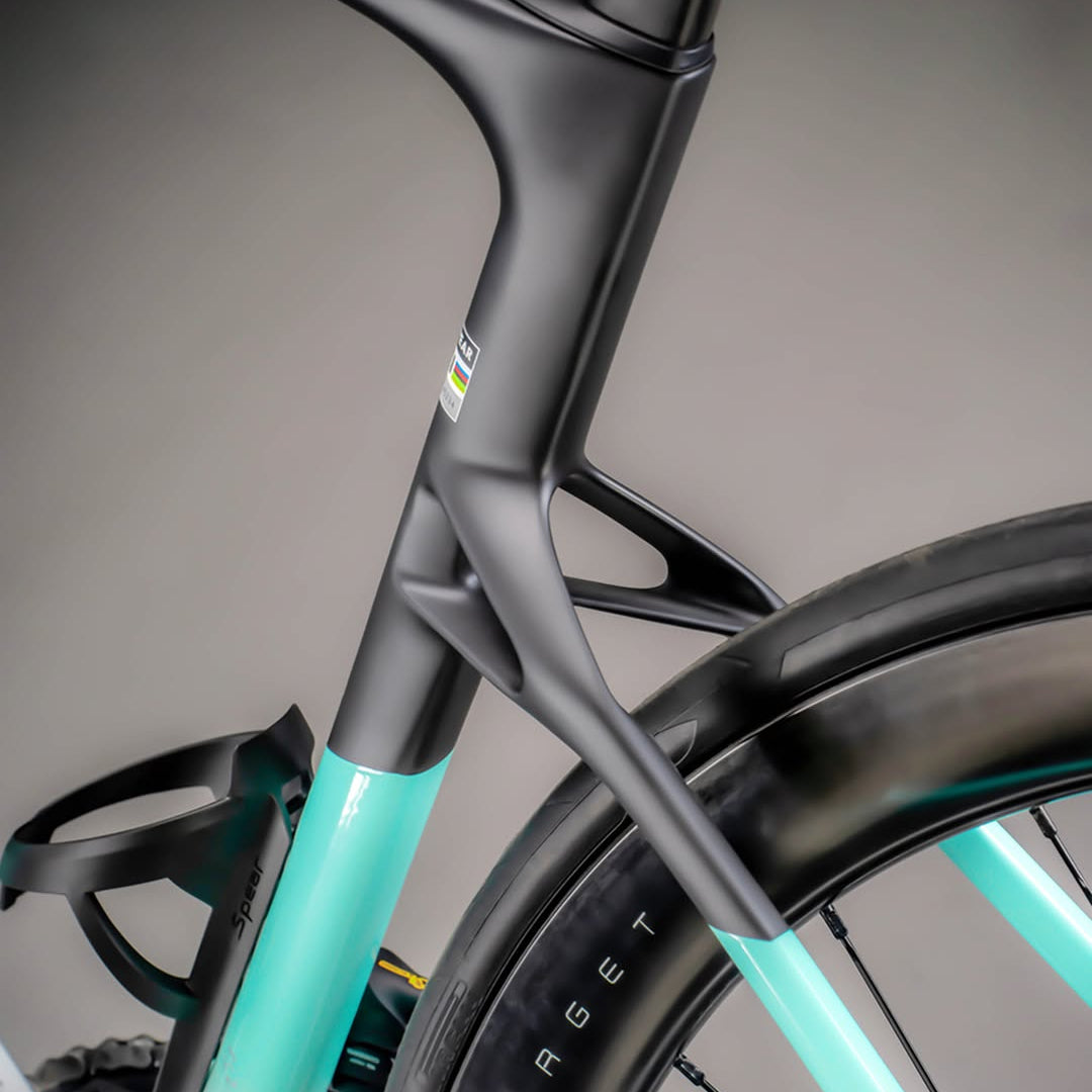 SEKA Spear Carbon Road Disc Frameset - Frosty Blue