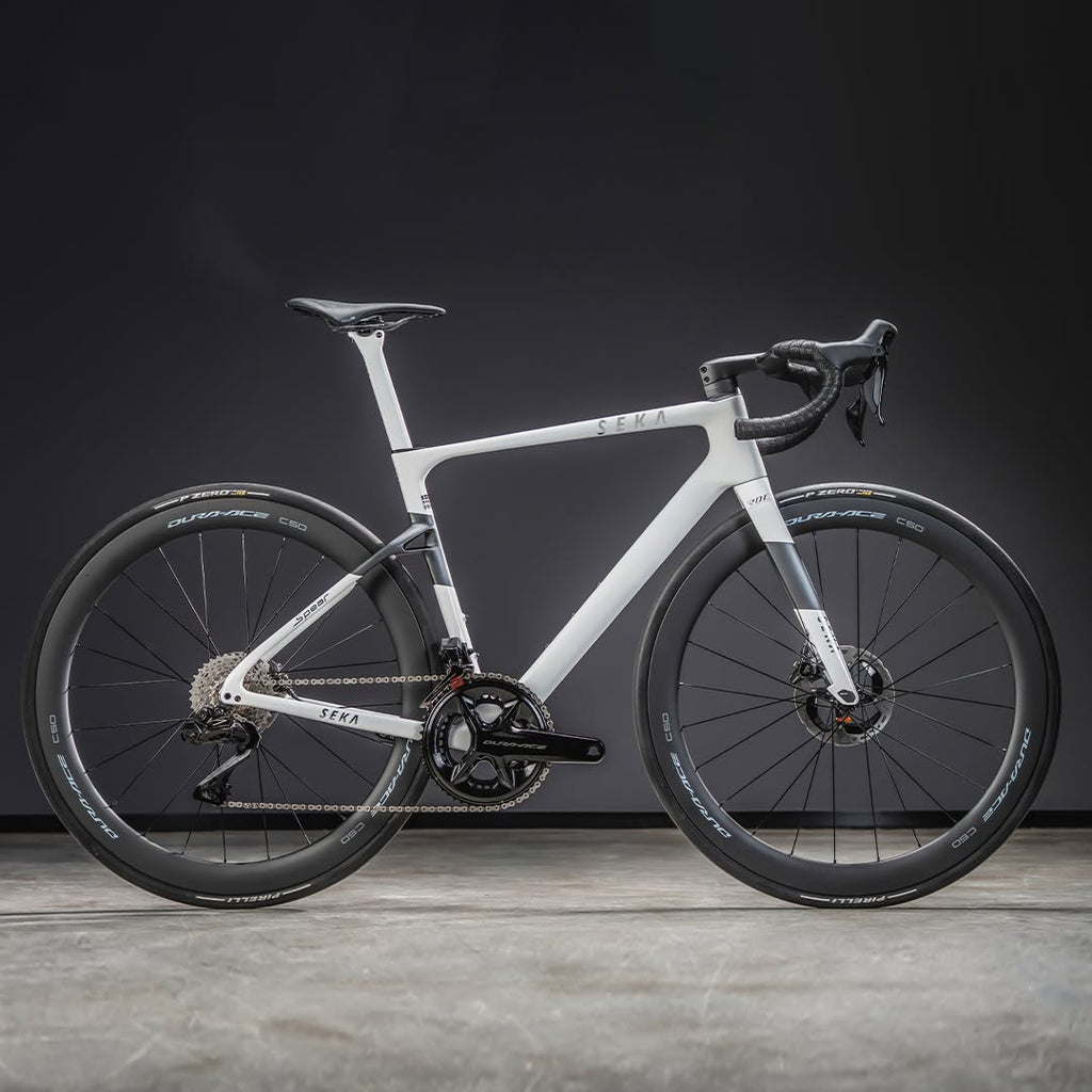 SEKA Spear RDC Carbon Road Disc Frameset - Ultra White