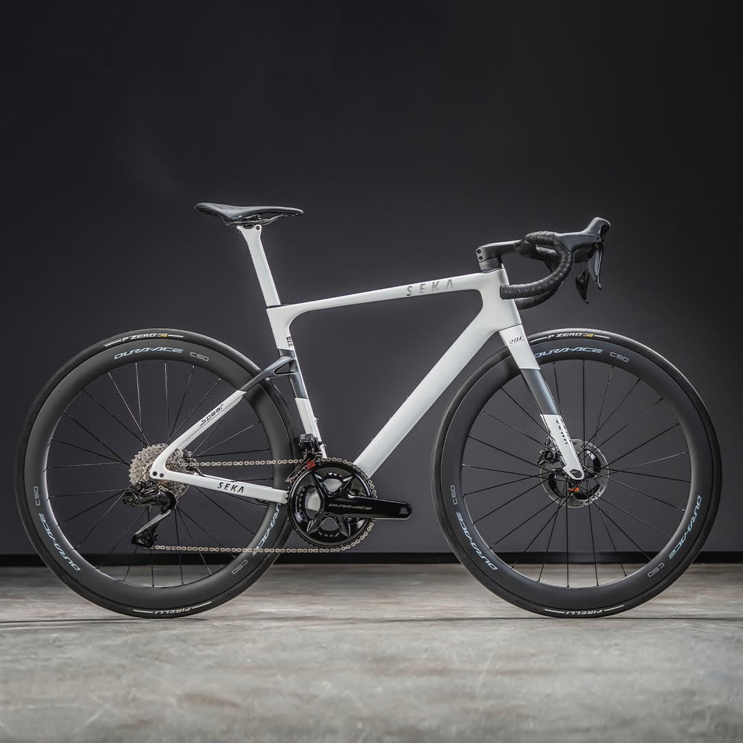 SEKA Spear RDC Carbon Road Disc Frameset - Ultra White