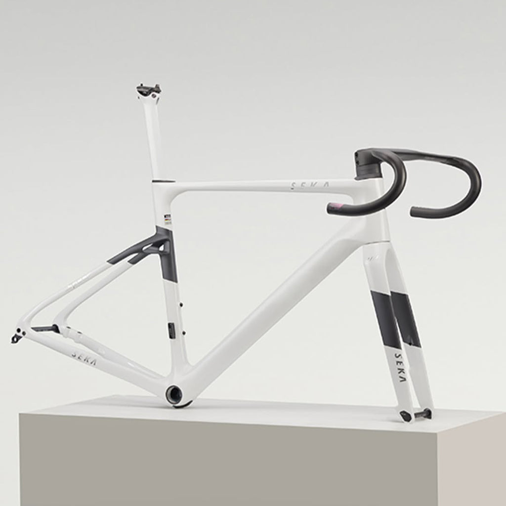 SEKA Spear RDC Carbon Road Disc Frameset - Ultra White