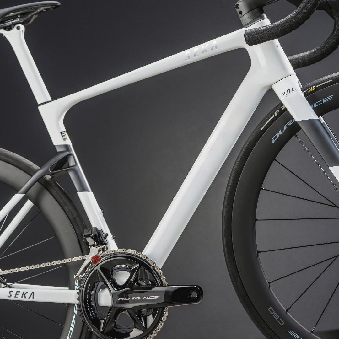 SEKA Spear RDC Carbon Road Disc Frameset - Ultra White