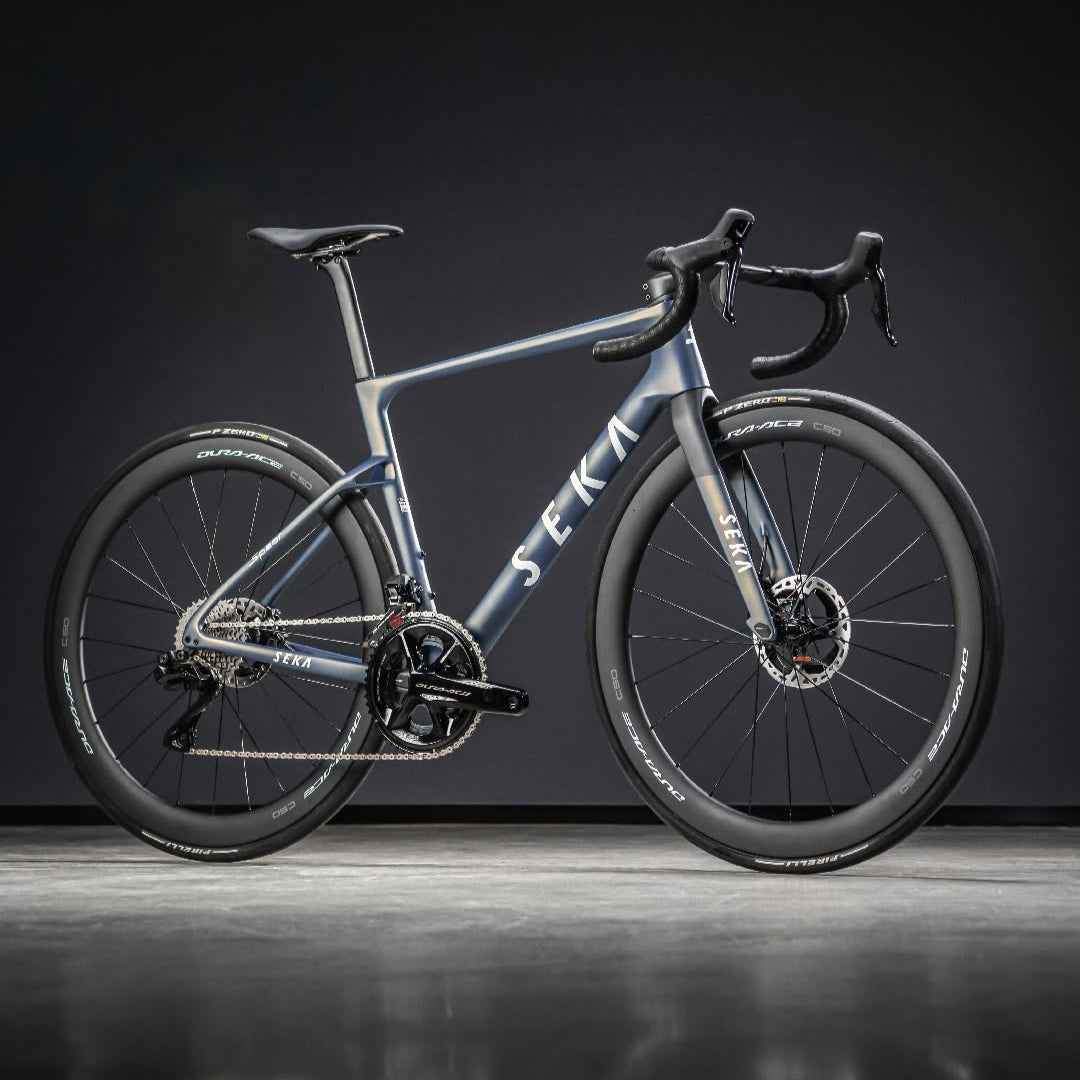 SEKA Spear Carbon Road Disc Frameset - Twilight Blue
