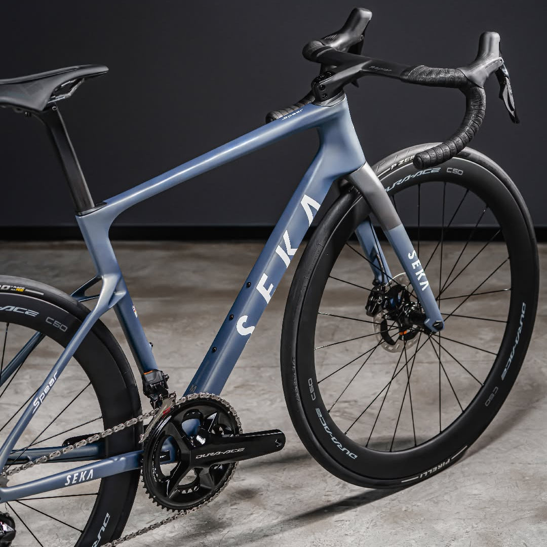 SEKA Spear Carbon Road Disc Frameset - Twilight Blue