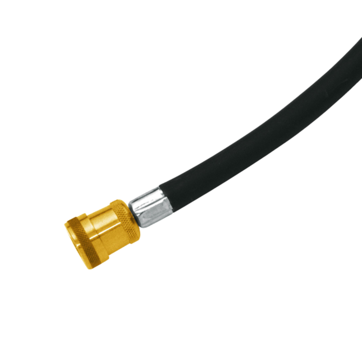 用于 Rennkompressor 的 SKS 软管接头，带黄铜推入式接头