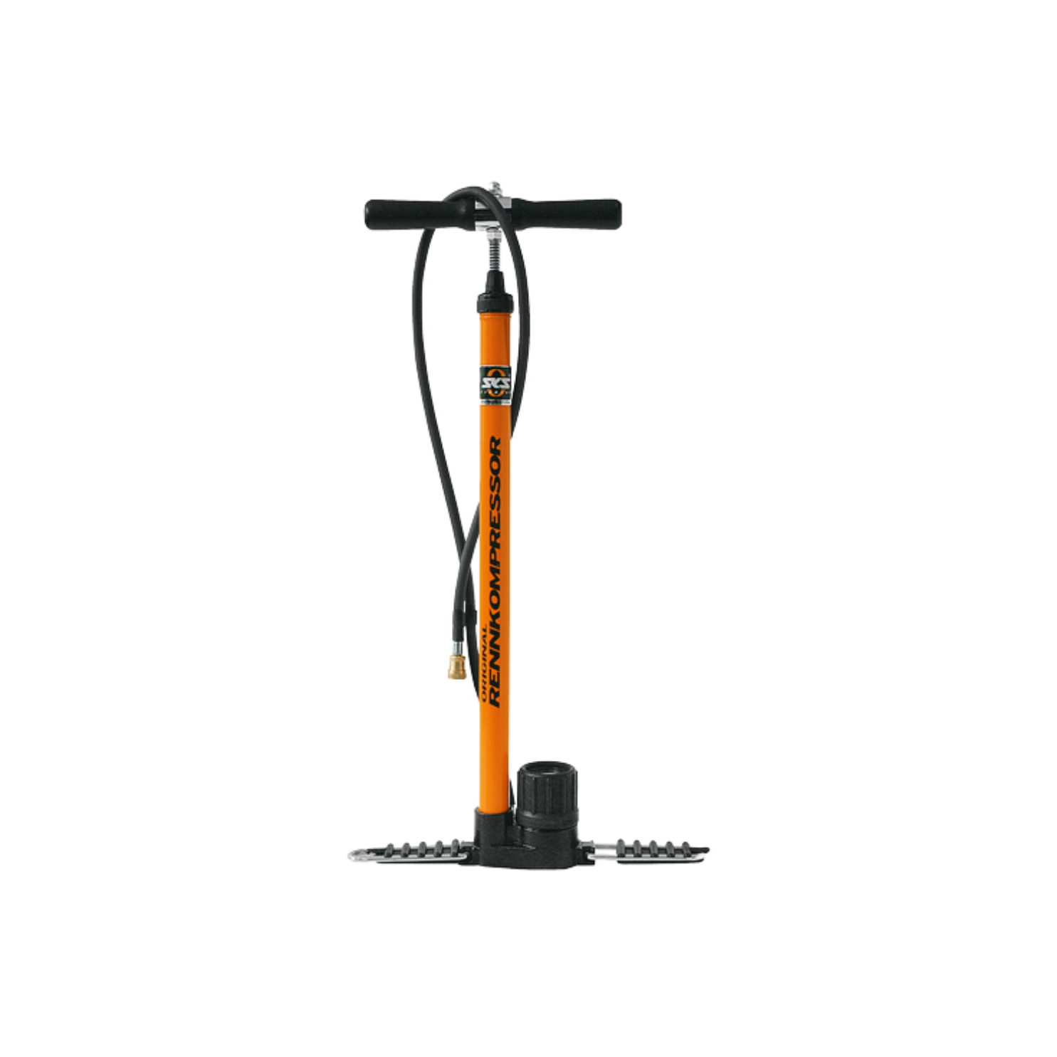 SKS Rennkompressor Floor Pump - Brass