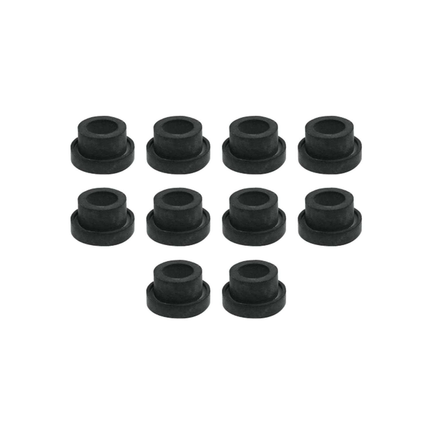 SKS 橡胶阀门垫圈，适用于 Renkompressor 黄铜推入式奶嘴 x10 