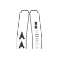 SKS Stay Set for BLUMELS STYLE 56 REAR
