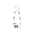 SKS U-Stays Special Suntour VELO 55 - Silver