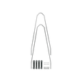 SKS U-Stays Standard VELO 42 & 47 - Silver