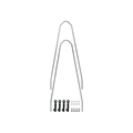 SKS U-Stays Standard VELO 55 - Silver