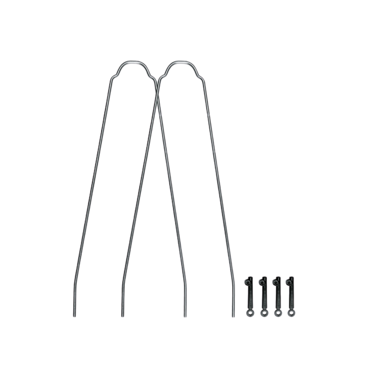 SKS U-Stays XL VELO 55 - Silver