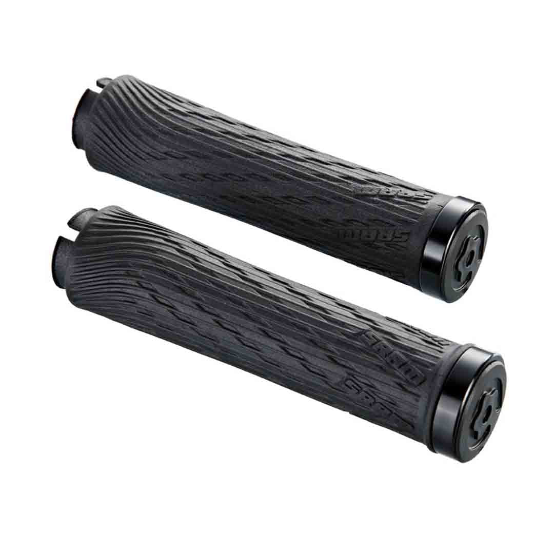 Sram Grip 变速锁紧握把 122 毫米 黑色/黑色夹钳和端塞