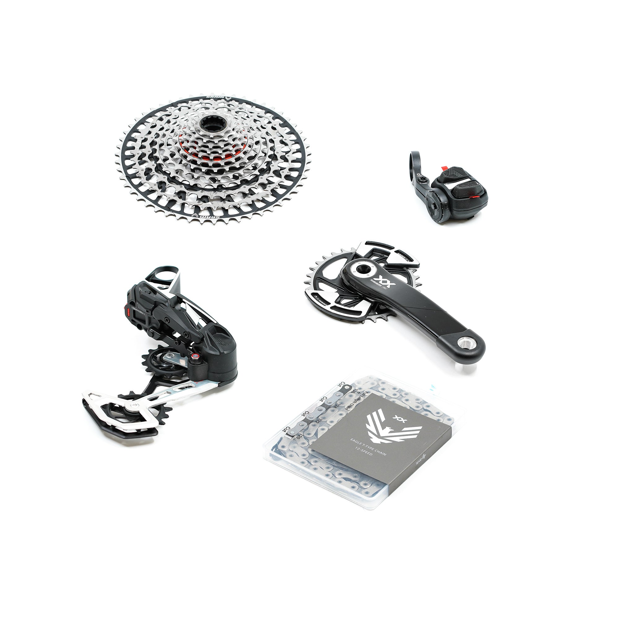 SRAM XX Eagle AXS Transmission Groupset - 175mm