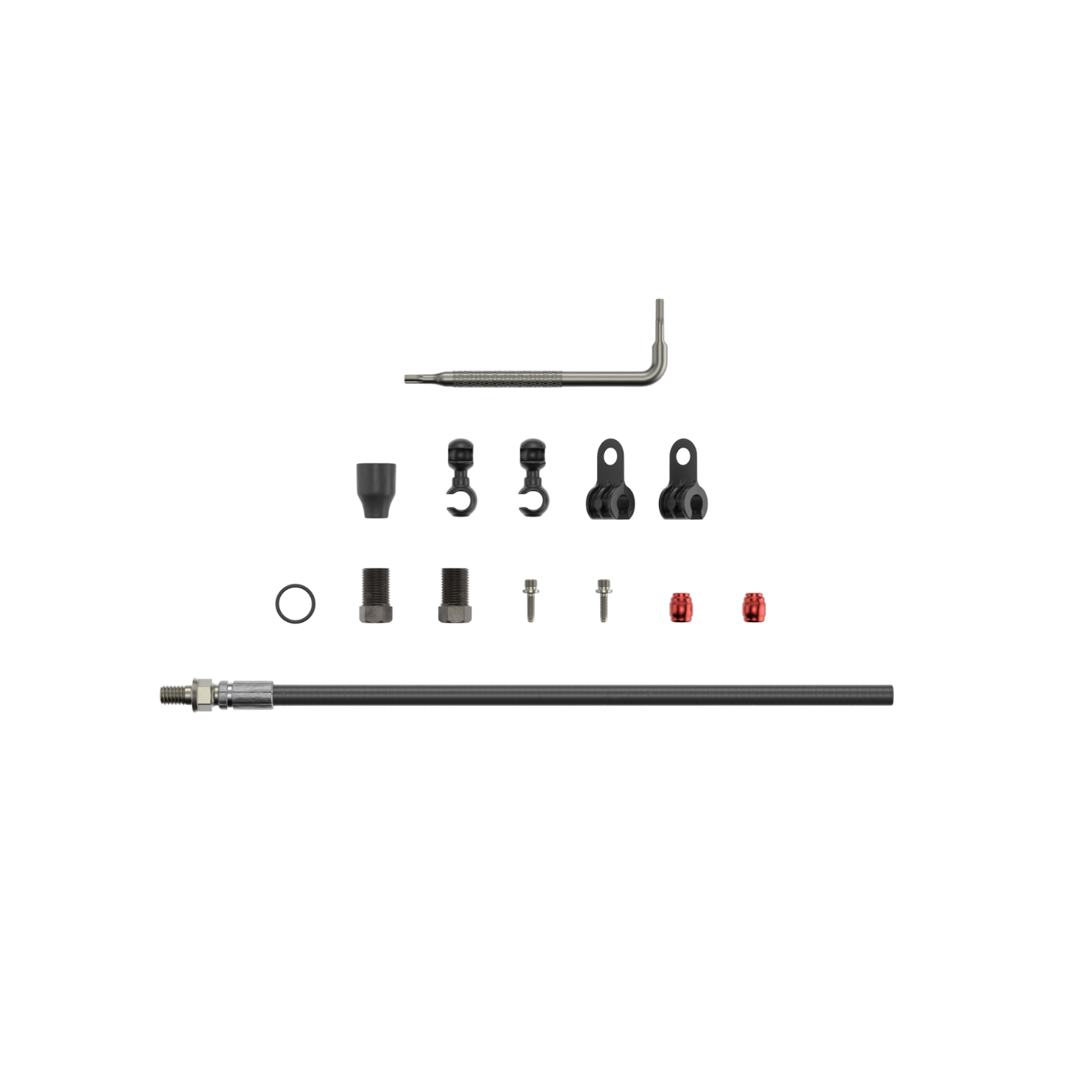 SRAM 刹车软管套件 - 螺纹直列压接 - 2000 毫米