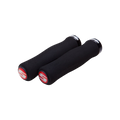 SRAM Foam Contour Lock On Grips 129mm Black/Black Clamps
