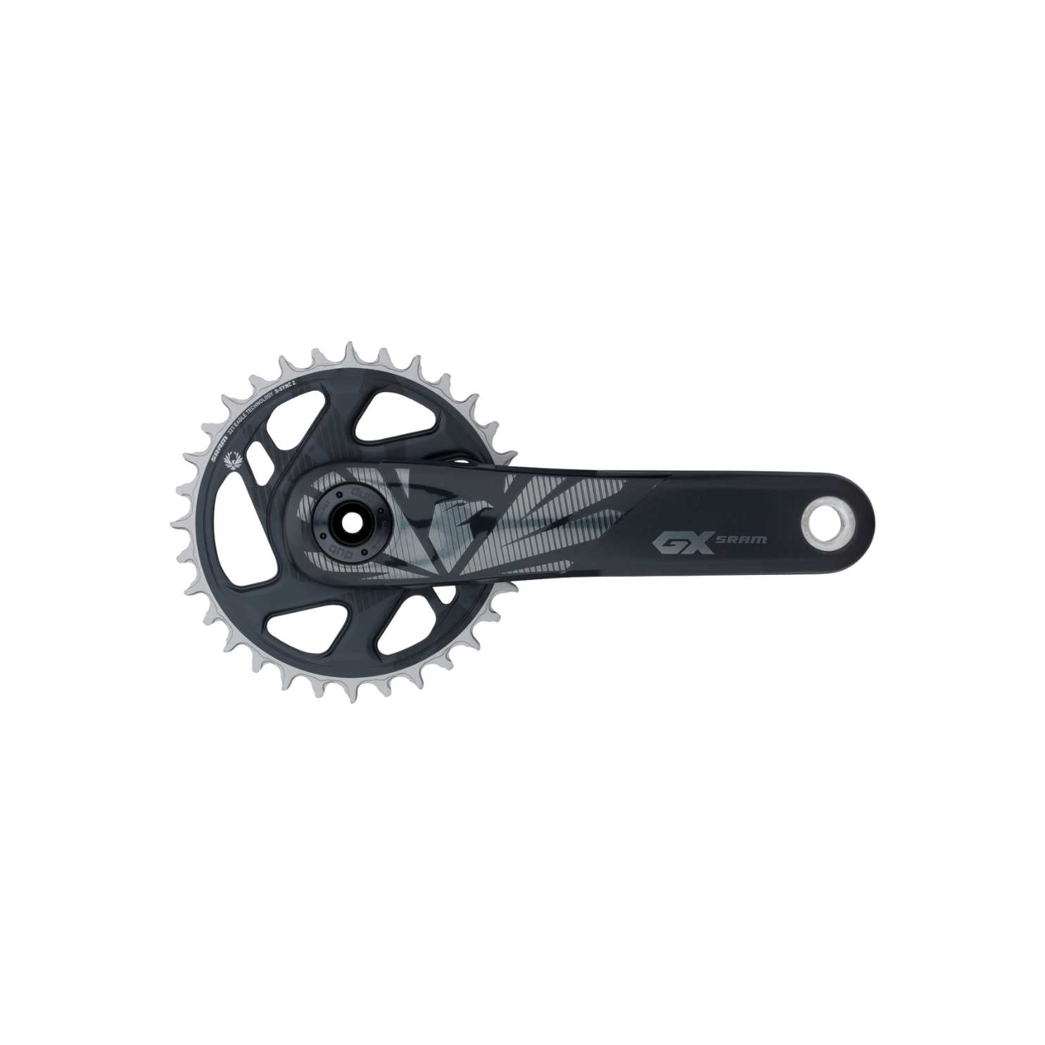 SRAM GX Eagle C1 DM DUB "Boost" Carbon Crankset - 12 Speed