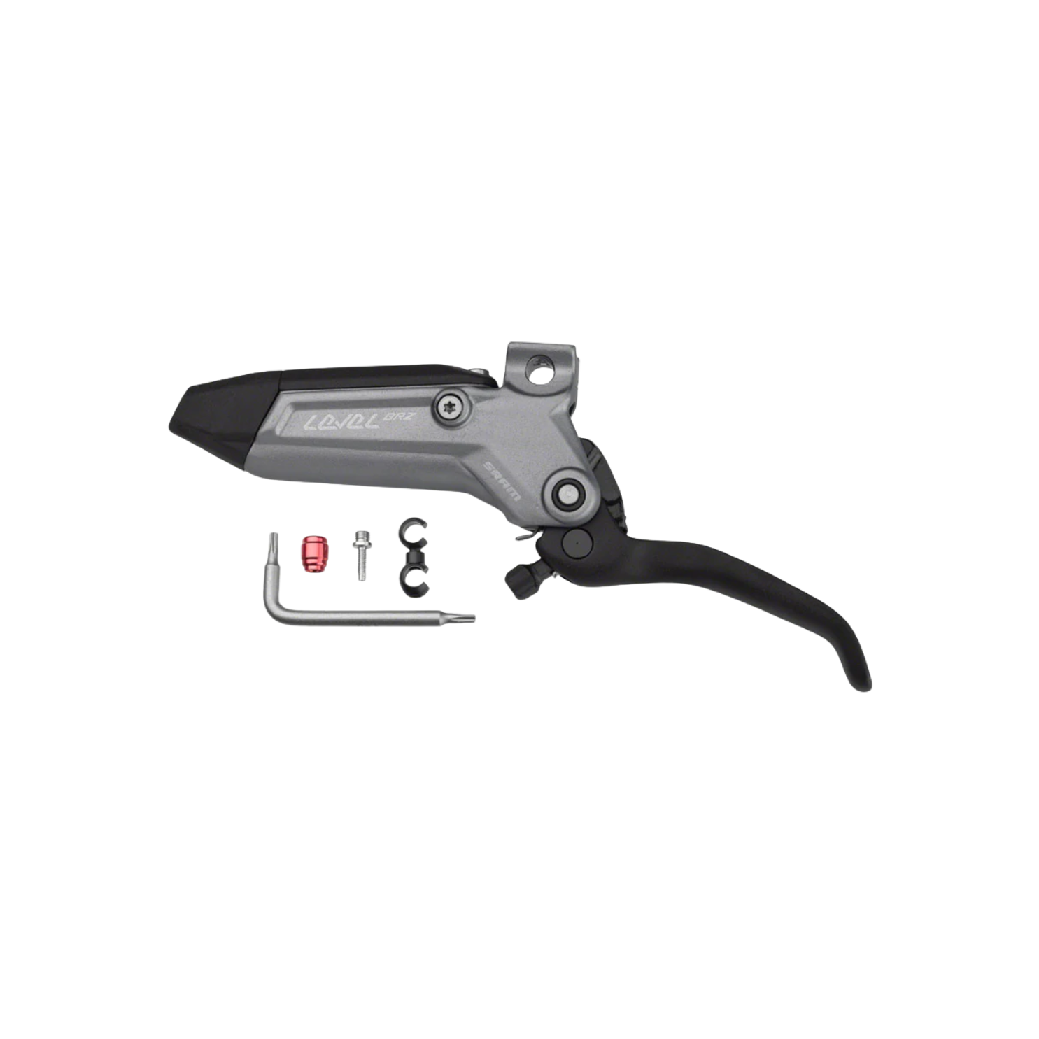 SRAM Level Bronze Stealth Disc Brake Lever Assembly - Aluminum Lever Blade, Dark Polar, C1