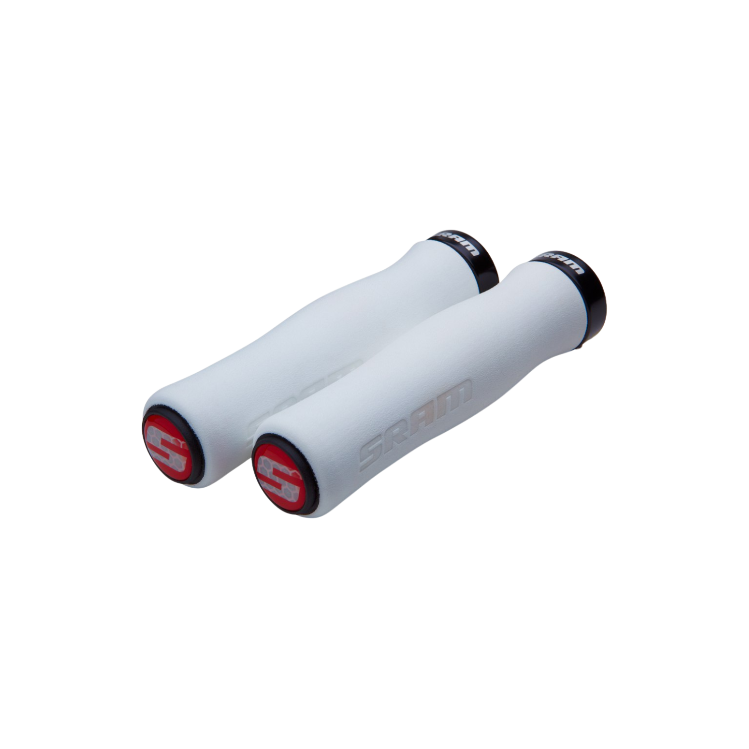 SRAM Locking Grips Contour Foam - White Black