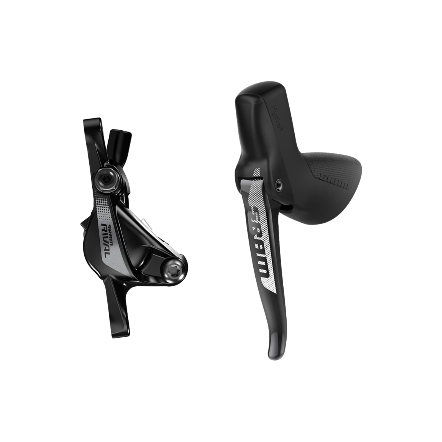 SRAM Rival 1 Moto 刹车杆 + 液压碟刹 - 后座式