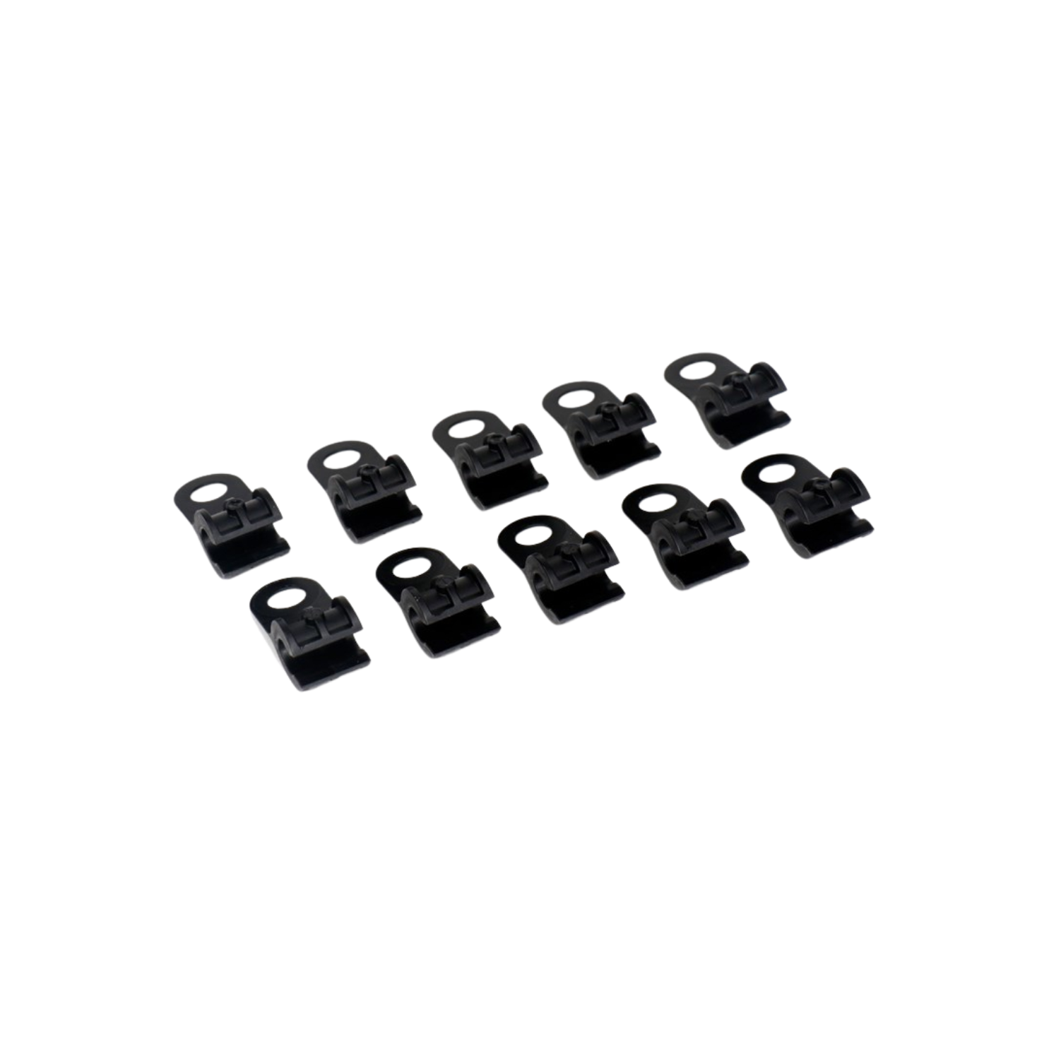 SRAM Stem Clips for Brake Hose Routing - 10 Pieces for Code/Level Stealth
