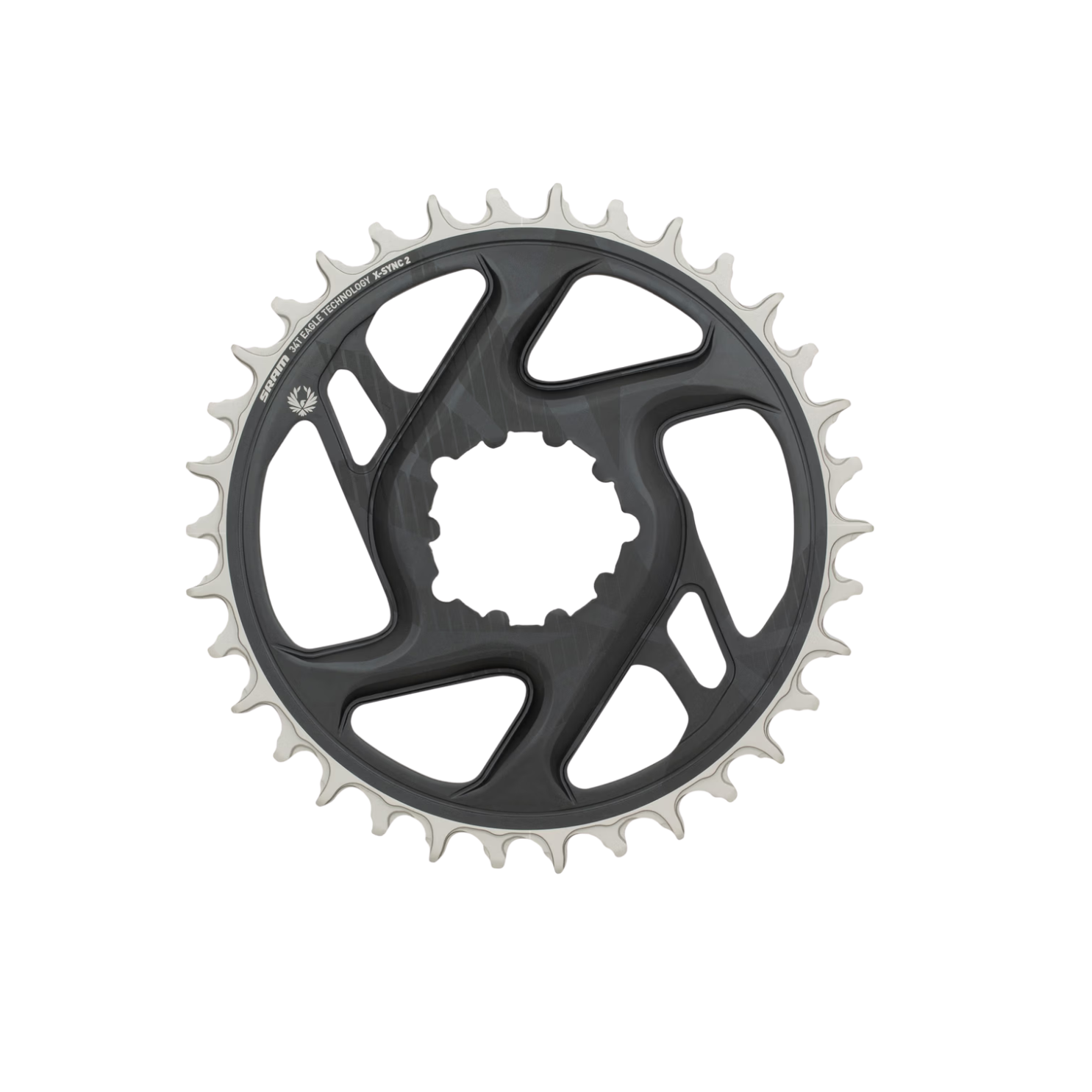 SRAM X-Sync 2 Eagle Cold Forged C1 1x DM Chainring - 32 Tooth, Direct Mount, 6mm Offset - Lunar