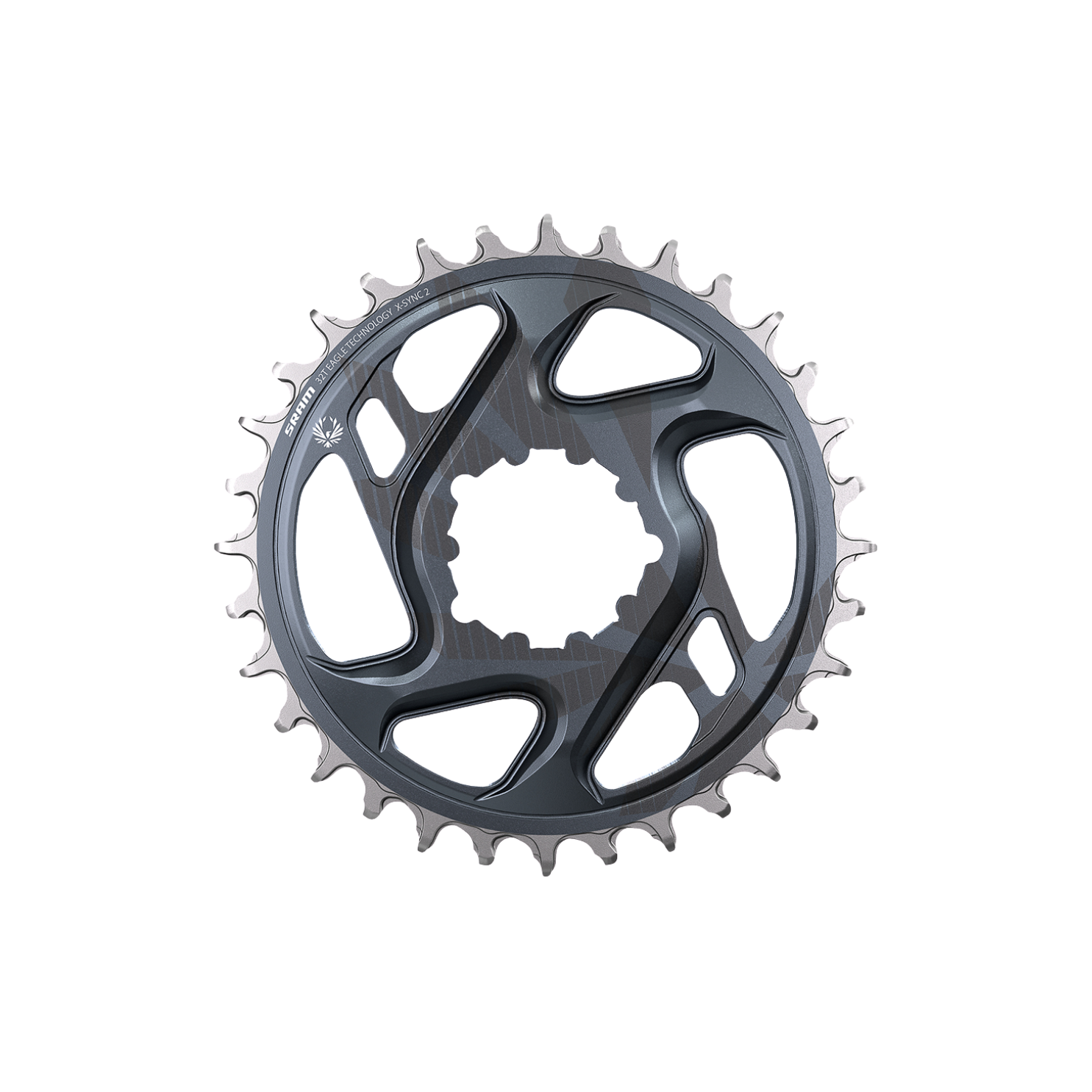 SRAM X-Sync 2 Eagle Cold Forged C1 "Boost" 1x Ring - 30 Tooth, Direct Mount, 3mm Offset - Lunar