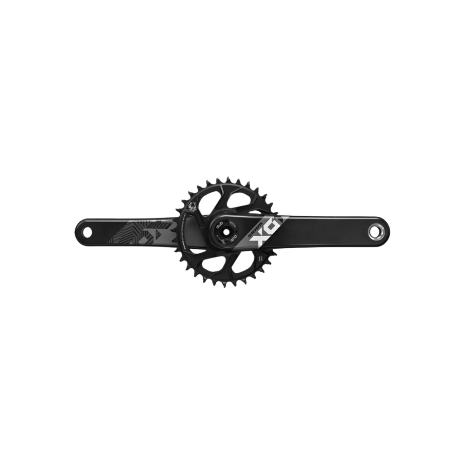 SRAM X01 Eagle C3 DUB Fat Bike Carbon Cranks - 12 Speed