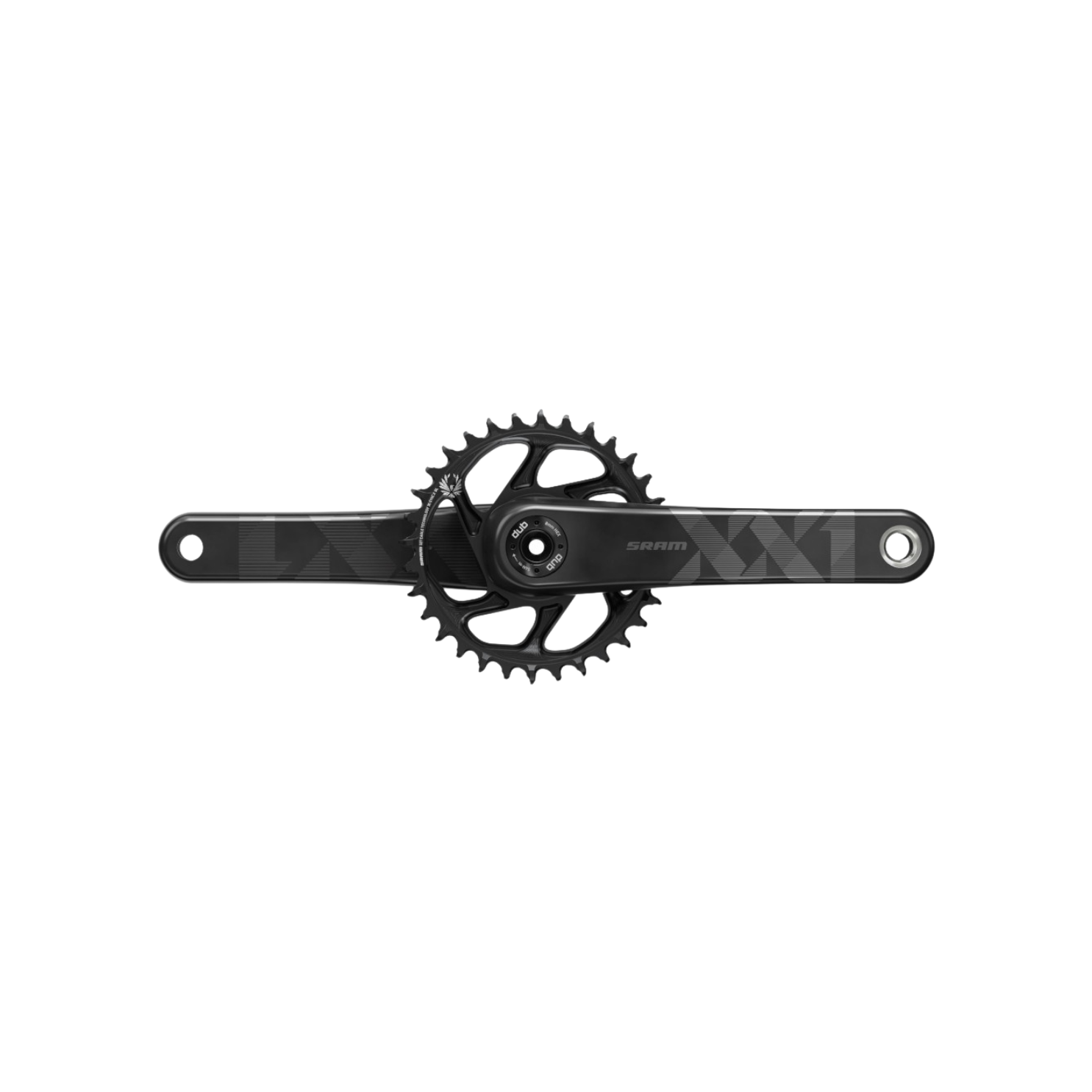 SRAM XX1 Eagle DM DUB "Boost" Carbon Crankset - 12 Speed