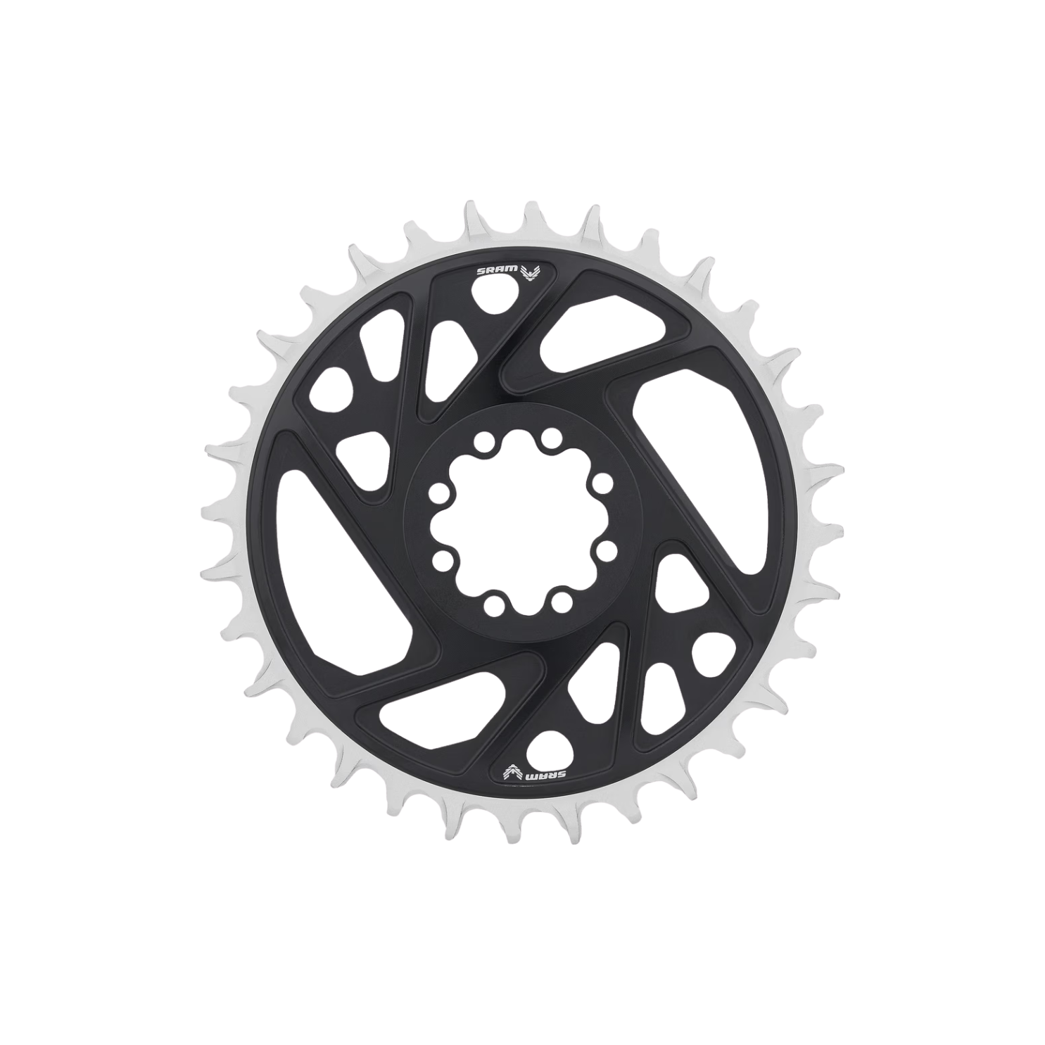 SRAM XX Eagle T-Type 1x DM Chainrings - 32 Tooth, Direct Mount, 3mm Offset - Black