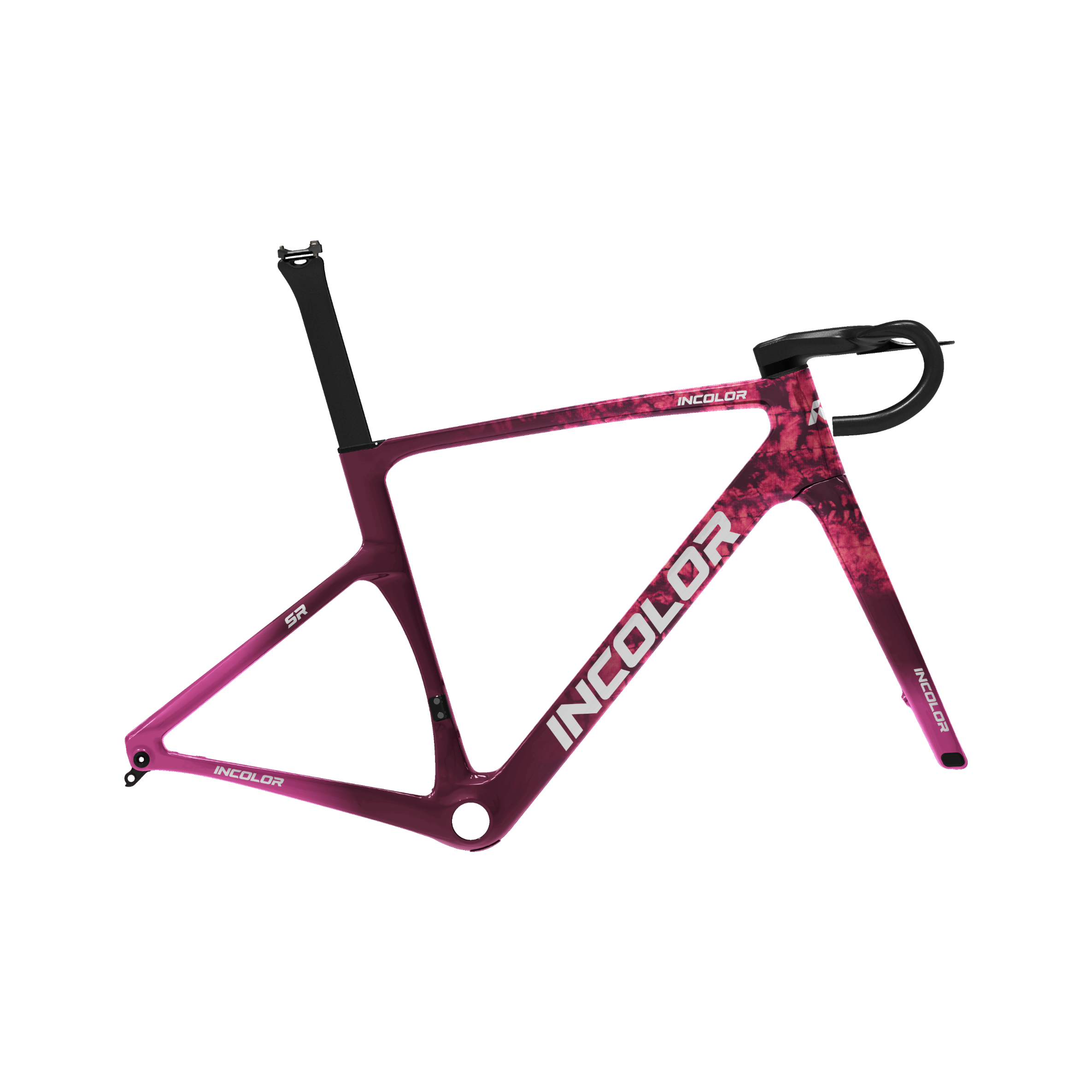 INCOLOR SR Road Frameset - Pinklight