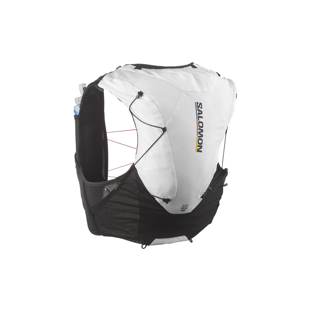 Salomon ADV Skin 12 Race Flag Set - White/Nautical Blue/Fiery Red