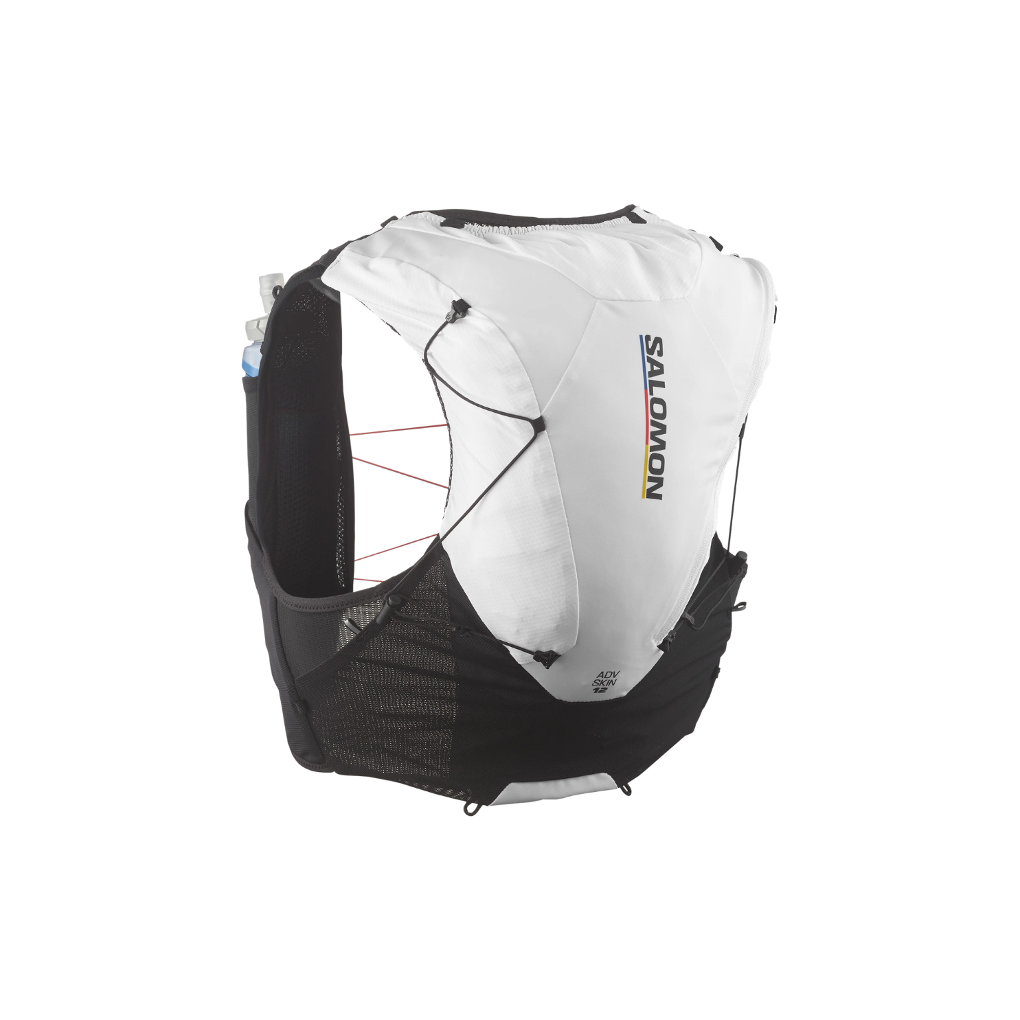 Salomon ADV Skin 12 Race Flag Set - White/Nautical Blue/Fiery Red
