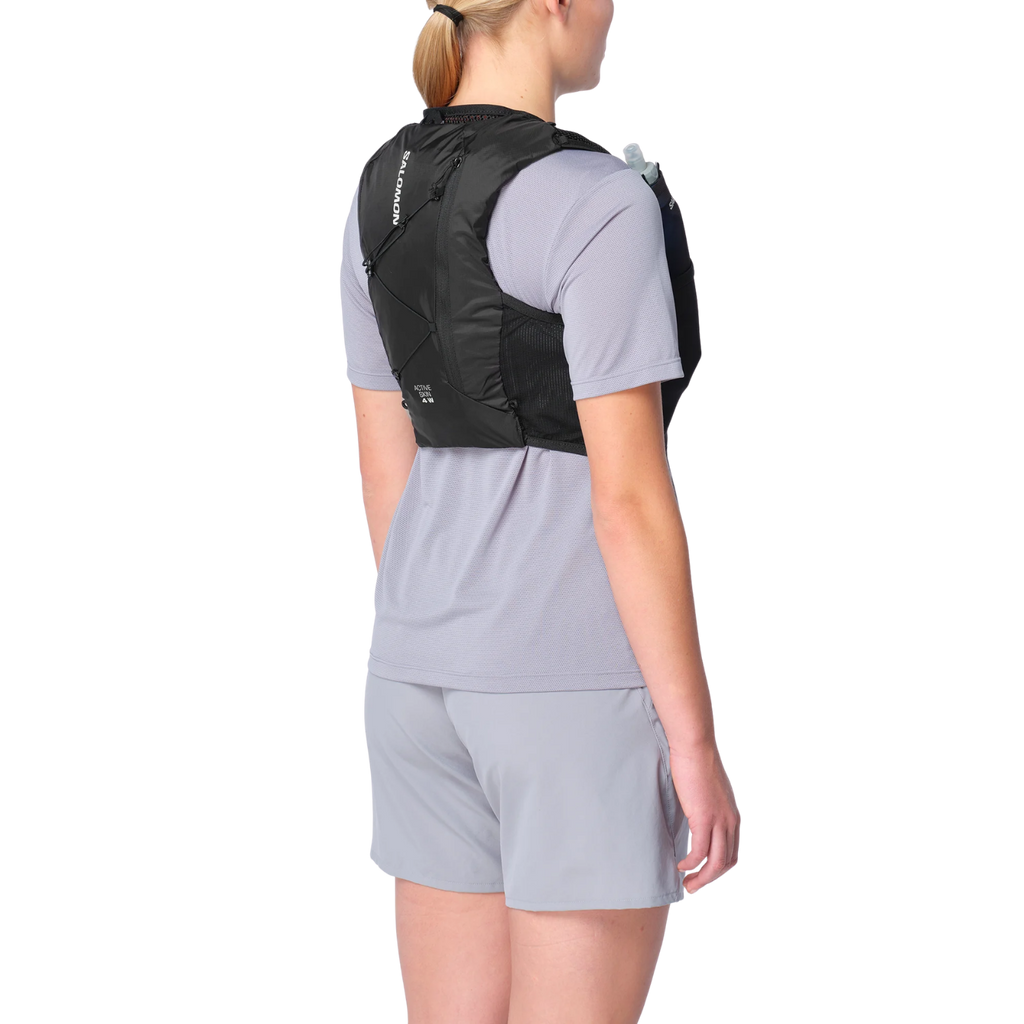 Salomon Active Skin 4 - Black/Metal (Womens)