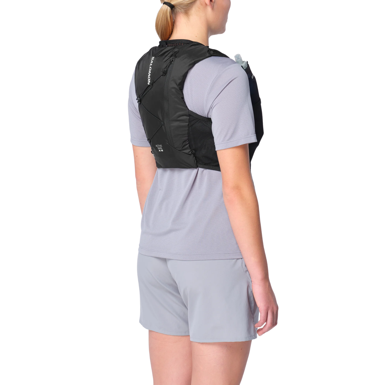 Salomon Active Skin 4 - Black/Metal (Womens)