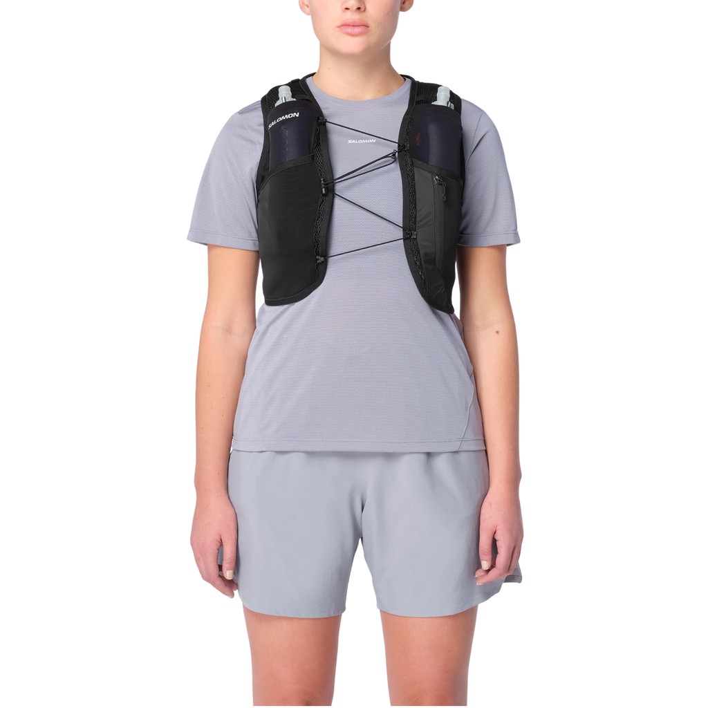 Salomon Active Skin 4 - Black/Metal (Womens)