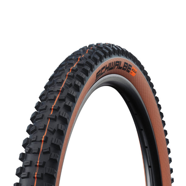 Schwalbe Hans Dampf Super Trail Soft 29" TLE Tyre - Bronze