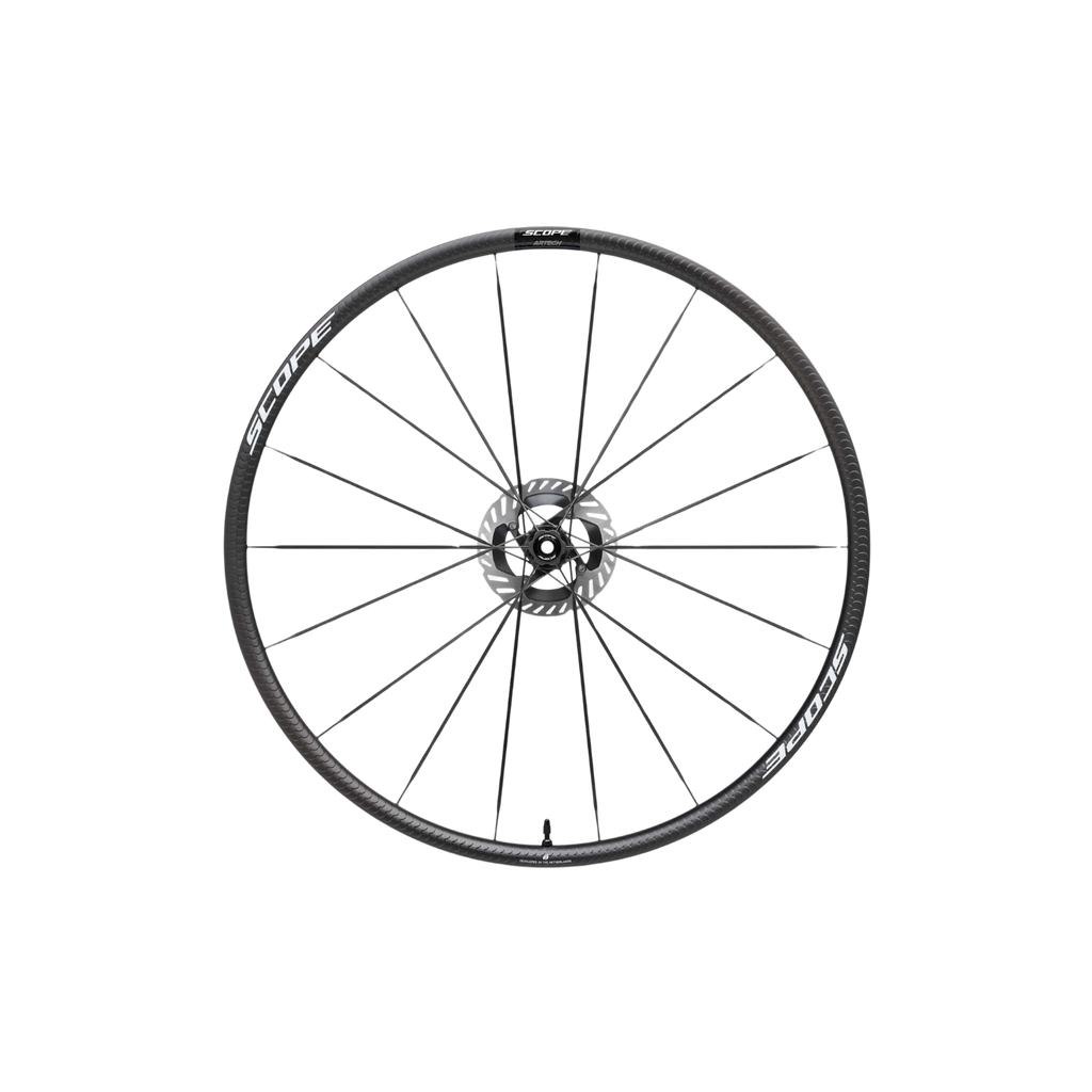Scope Artech 2.A Road Disc Brake Wheelset - Black